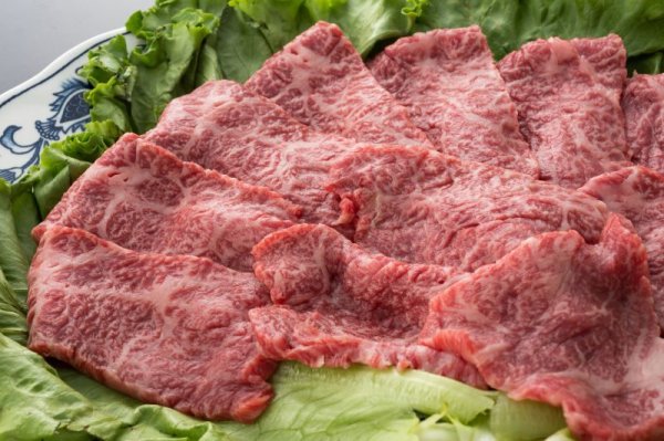 画像3: 近江牛焼肉用（モモ）500g (3)