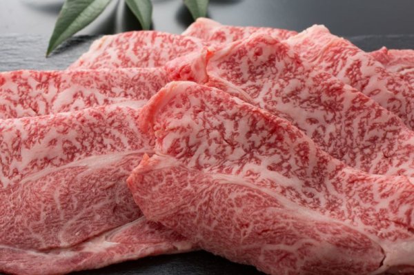 画像3: 極上近江牛すきしゃぶ用（ロース・肩ロース）　500g (3)